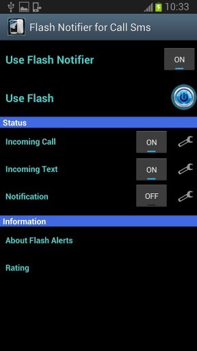 Flash Notifier for Call n SMS截图3