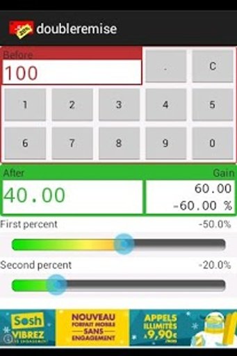 Calculatrice pour soldes截图2