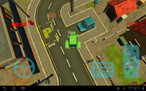 Cartoon City Tractor Parking截图3