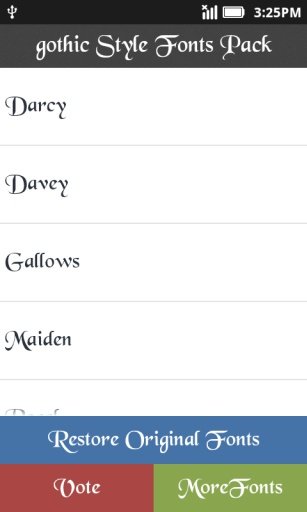 哥特式字体包截图8