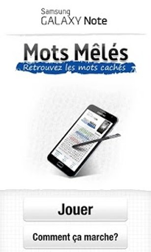 Mots M&ecirc;l&eacute;s pour Galaxy Note截图10