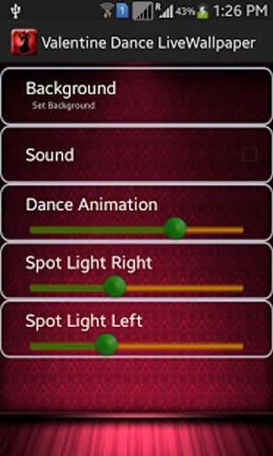 Valentine Dance Live WallPaper截图3