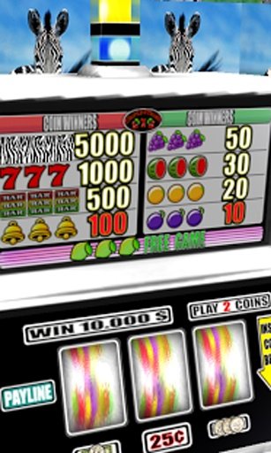 Lonely Zebra Slots - Free截图3