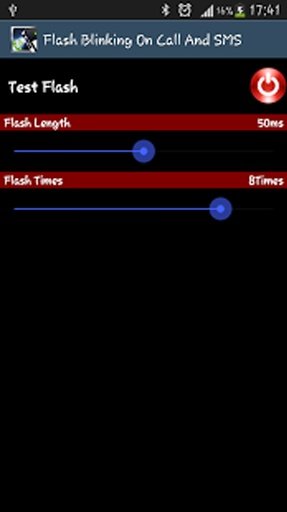 Flash Blinking on Call and SMS截图1