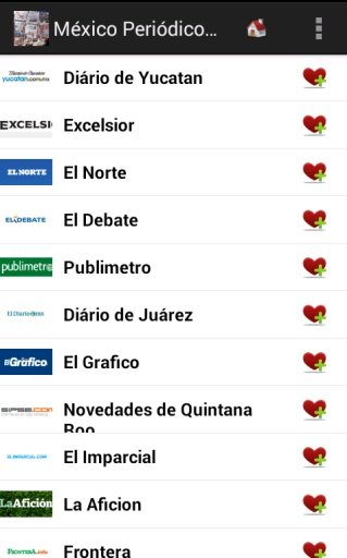 M&eacute;xico Peri&oacute;dicos截图1