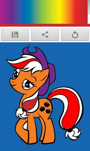 Pony Kids Coloring Book截图3