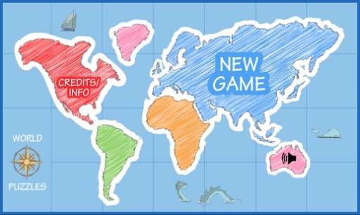 World Map Puzzle截图4