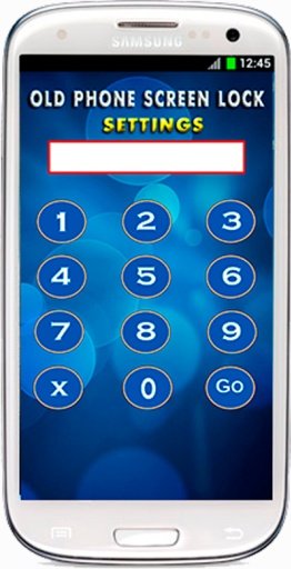 Old phone Dialer Screen Lock截图1