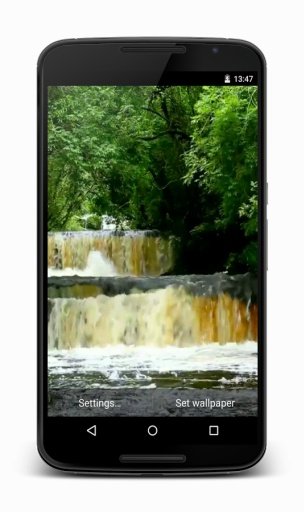 Waterfall on River Video LWP截图1