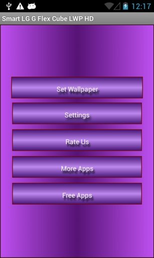 LG G Flex Cube LWP HD截图9
