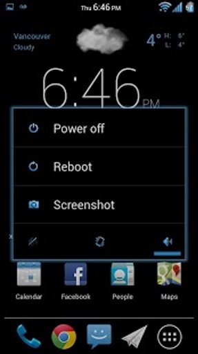 Black 'n Blue CM10 Theme Free截图5