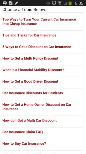 Auto Insurance截图2