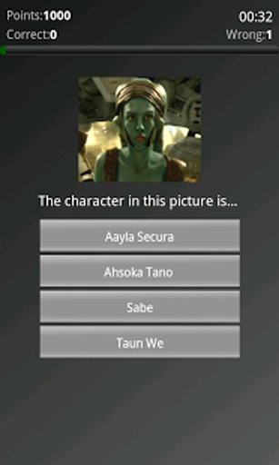 Star Wars Characters Quiz截图6