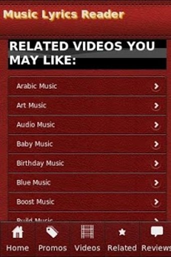 Music Lyrics Reader截图1