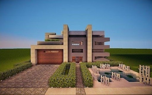 WP MINECRAFT Modern House截图4