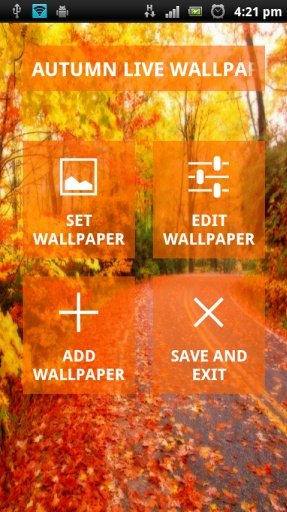 Autumn Live Wallpaper HD Free截图11