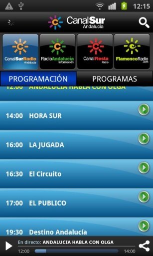 Canal Sur Radio截图3