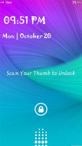 Galaxy Note4 Lock Scr截图3