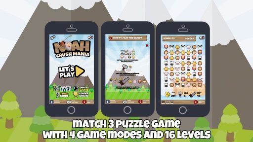 Noah Crush Mania HD截图4