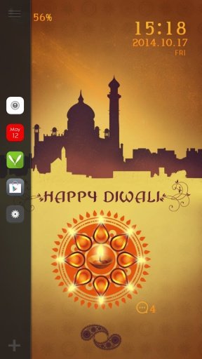 India Diwali Live Locker Theme截图2