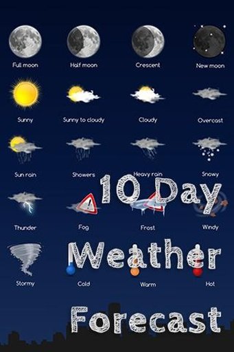 Tips 10 day weather forecast截图1