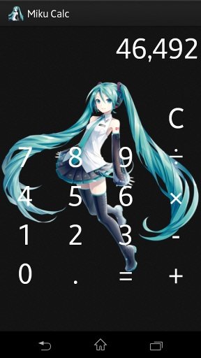 Miku Calc截图2