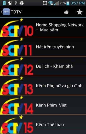 TDTV - Xem TV Kh&ocirc;ng Cần截图7