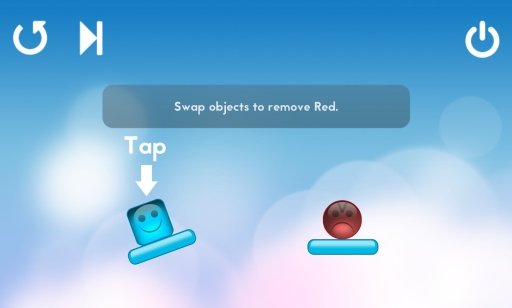 Swap Riddle - Get rid of Red截图1