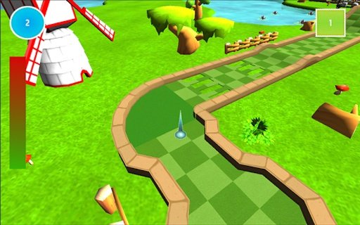 Mini Golf Challenge 3D FREE截图3