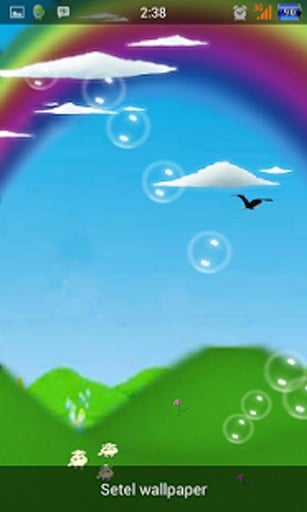 Live Wallpaper Rainbow截图4