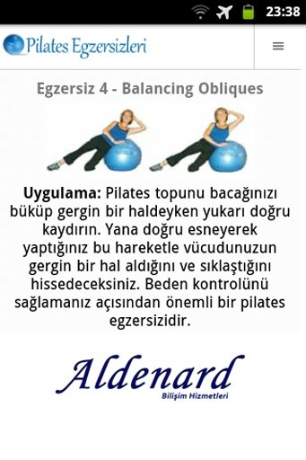 Pilates Egzersizleri截图2