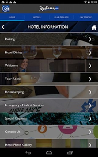 Radisson Blu One Touch截图2