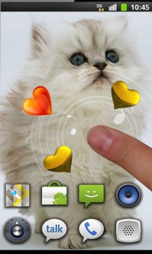 Love Kitty Top live wallpaper截图2