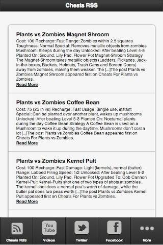 Plants vs Zombies Guide PRO截图1