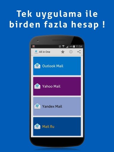 Outlook,Yandex,Yahoo,Mail Ru截图3