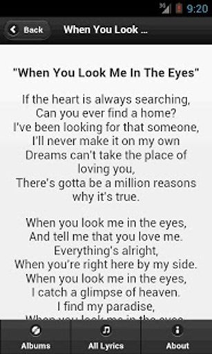 Handy Lyrics - Nick Jonas截图9