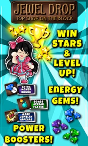 Jewel Drop - Block Popping Fun截图8