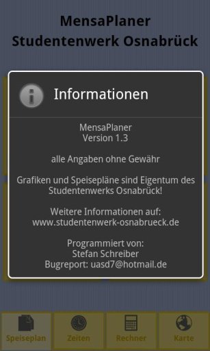 MensaPlaner Osnabr&uuml;ck截图6