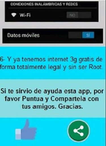 Internet gratis sin wifi截图2