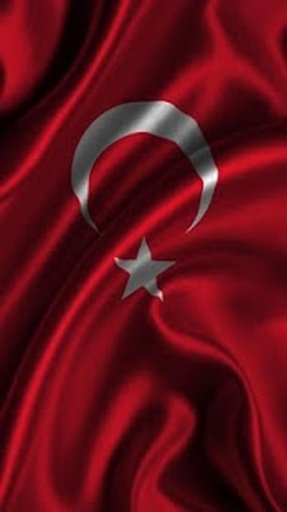 Turkey flag water effect LWP截图1