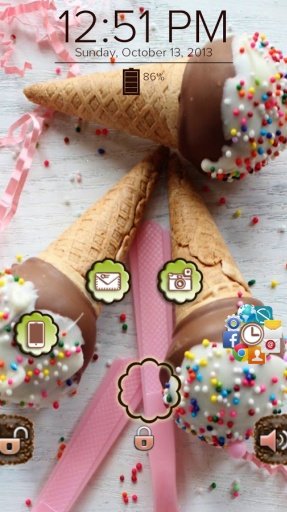 Ice Cream Lovers - Start Theme截图1