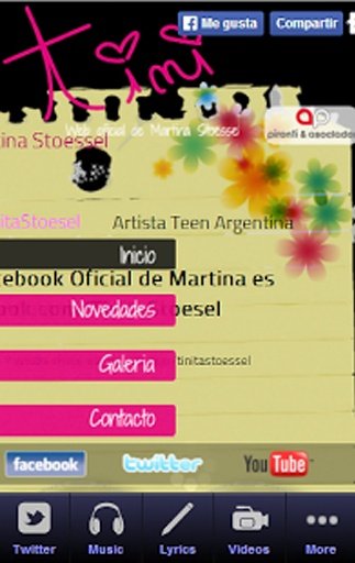 Martina Stoessel Blue Fan截图5