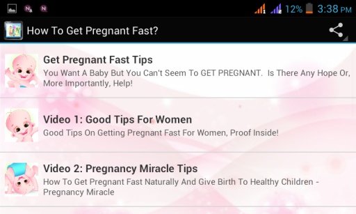 How To Get Pregnant Fast?截图4