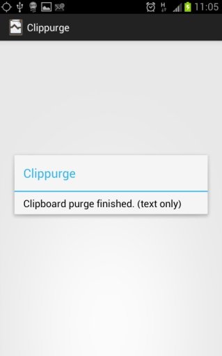 Clippurge - clipboard cleaner截图1