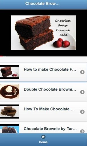 Chocolate Brownie Cake Recipes截图6