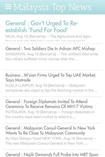 Malaysia Top News截图2