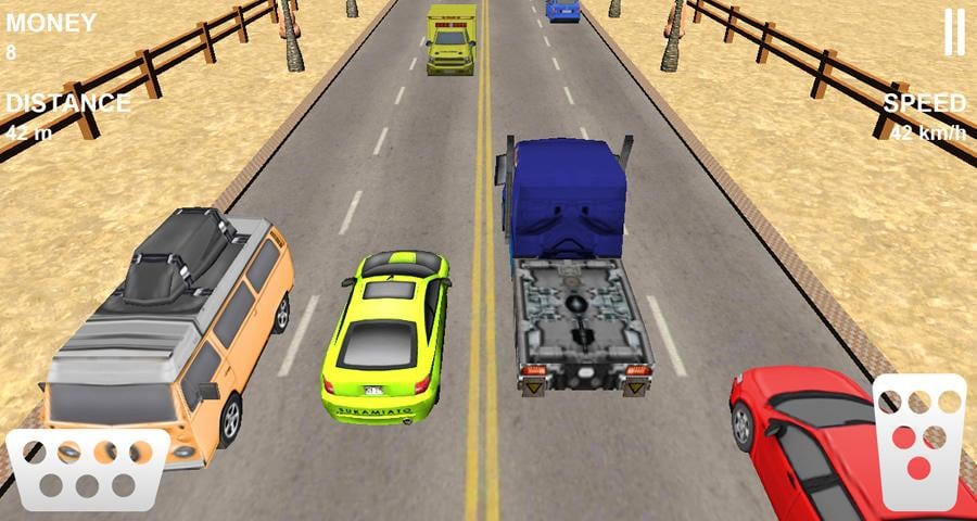 Desert Traffic Race截图3