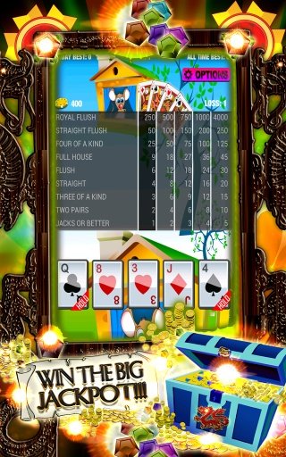 Texas Mouse Poker Free Game截图2