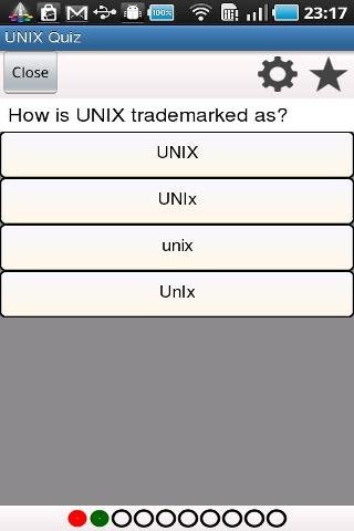 UNIX的测验截图2