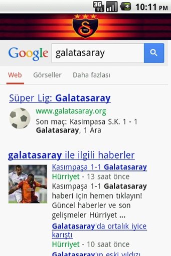 Galatasaray Browser - Tarayıcı截图4